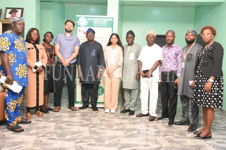FUNAAB Explores Partnership With German Agribusiness Firm on Greenhouse Farming and Agricultural Innovation