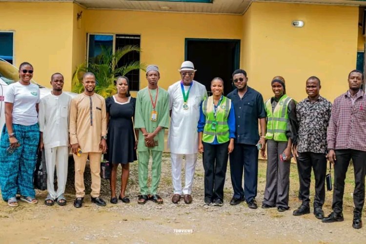 FUTIA Vice-Chancellor Receives NANS National Ex-Officio, Pledges Support for Student Welfare