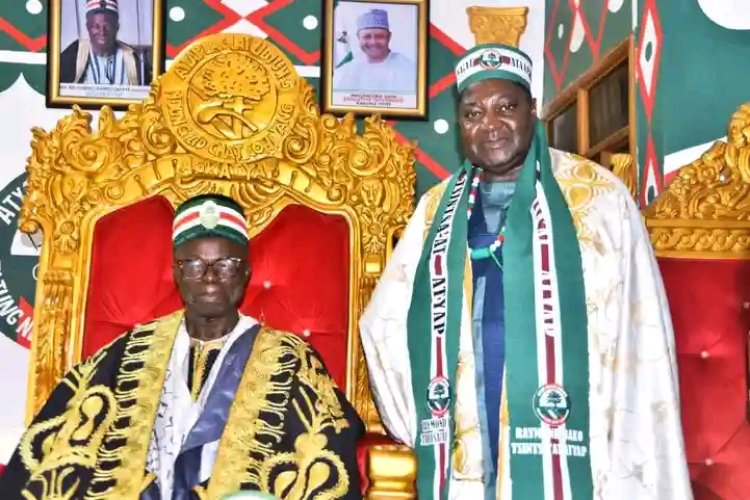 Agwatyap Confers Traditional Title of ‘TsinTsat Atyap’ on ABU Deputy Vice-Chancellor, Prof. Raymond Bako