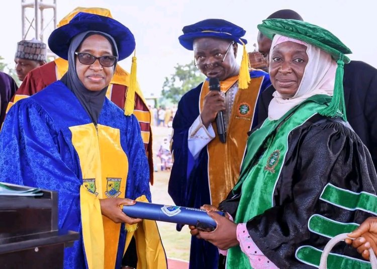 VC Represents NSUK at Federal Polytechnic Nasarawa's 11th Combined Convocation Ceremony, Reaffirms Commitment to Academic Excellence