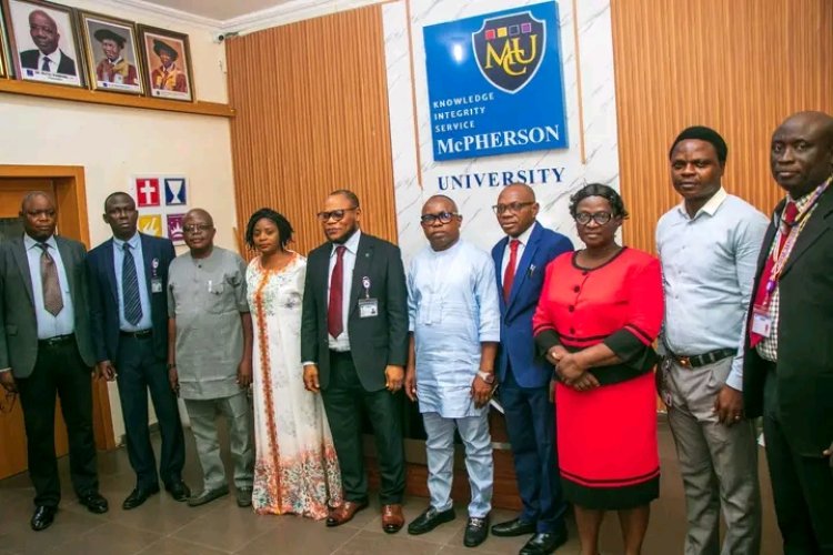 HRORBN Conducts Accreditation Visit to McPherson University's Health Information Management Programme