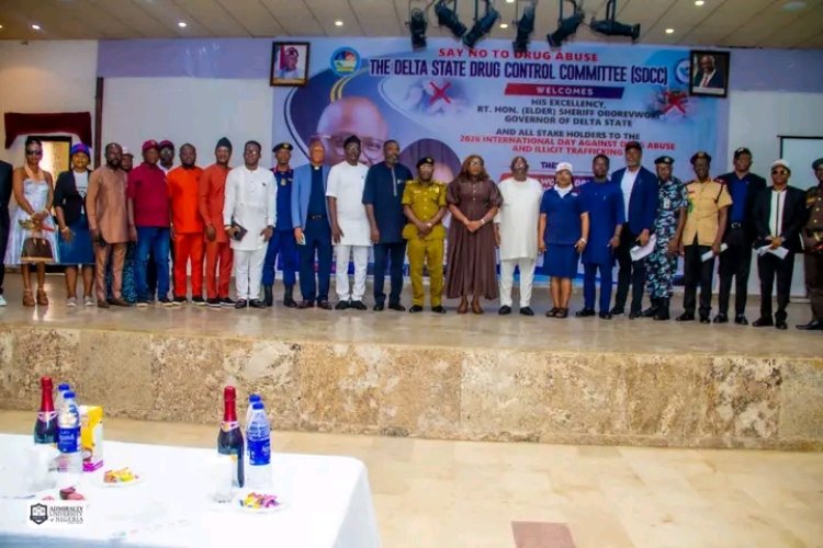 Admiralty University Joins Delta State to Mark International Day Against Drug Abuse