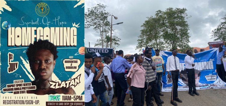 MAPOLY SUG Leads Peace Walk to Promote Order Before Zlatan's Visit