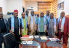IGSOBA Pledges Support for UNIDEL VC, Prof. Eboh, During Courtesy Visit
