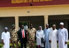 FUAMB VC Leads Management on Courtesy Visit to 247 Tactical Unit, Mubi