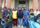 UNIUYO Vice-Chancellor Hands Over 10 Official Vehicles to Principal Officers, Senior Staff