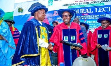 Prof. Felix Enegho Delivers 22nd Inaugural Lecture at PAAU Anyigba, Calls for Church Committed to Humanity, Ethical Leadership and National Development