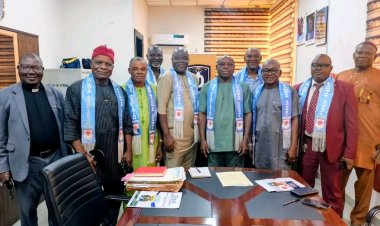 IGSOBA Pledges Support for UNIDEL VC, Prof. Eboh, During Courtesy Visit