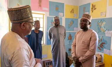 FUGASHUA VC Assesses Facilities at Forestry and Wildlife Management Department