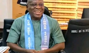 IGSOBA Rallies Support for UNIDEL Vice-Chancellor, Prof. Eric Eboh