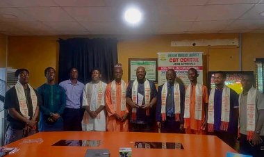 Outgoing IMASA Executives Pay Courtesy Visit to Crescent University Management
