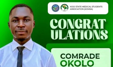 FUL Medical Student Elected Vice President of Kogi State Medical Students Association