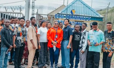 FUTIA Naval Architecture Students Embark on Educational Excursion to NPA, Eco Marine Terminal in Calabar
