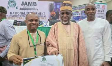 JAMB Honours UNIZIK for Advancing Inclusive Higher Education