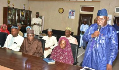 Heads of UNIMAID Affiliated Institutions Pay Courtesy Visit to VC Ahead of Board Meeting