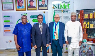NiMet, Cosmopolitan University to Collaborate on Innovative Technology for Climate-Smart Solutions