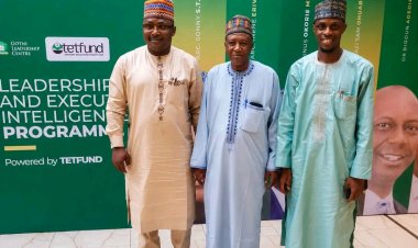 Gombe State University DVCs, Dean of Students' Affairs Participate in TETFund Leadership Programme