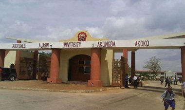 Adekunle Ajasin University, Akungba-Akoko AAUA Lecturers Begin Indefinite Strike Over Two Months' Unpaid Salaries