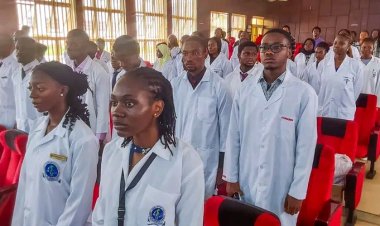 FUL Inducts Pioneer Clinical Medical Students at Historic White Coat Ceremony