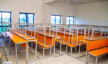 ADUN Students Donate Furniture to Support Campus Development