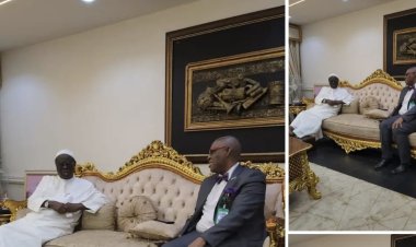 Caleb University Visitor Pays Condolence Visit to Pa Odunmbaku on Loss of Wife, Describes Late Matriarch as a Pillar of Faith and Service