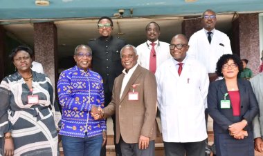 Rotary Club Pays Courtesy Visit to UCH Management, Announces Cataract Surgery Training Grant