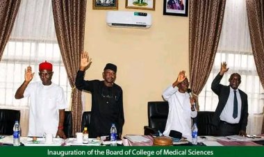 Pro-Chancellor Inaugurates AE-FUNAI College of Medical Sciences Board in Landmark Governance Move