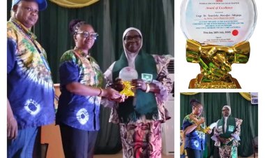 WITED Honours Fed Poly Ayede Acting Rector with Award of Excellence for Outstanding Leadership