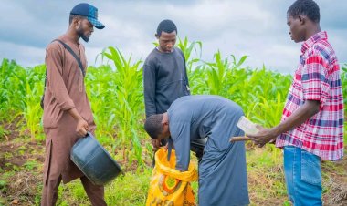 From Classroom to Farm: CUSTECH Agricultural Science Students Apply Knowledge in Practical Farming