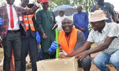 FUTMinna VC Prof. Kuta Performs Groundbreaking for N540m Medical Administrative Block