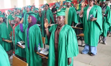 University of Abuja Inducts 258 New Teachers Into Teaching Profession