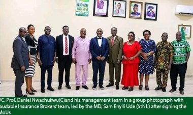 AE-FUNAI Signs Insurance Agreements to Protect Students and University Assets