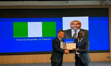 Dr. Abdul Ibrahim of NSUK Wins "Best Country Report Presenter" Award in Beijing, China