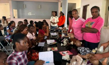 Peter University Holds Basic Life Support and CPR Training for Nursing Students