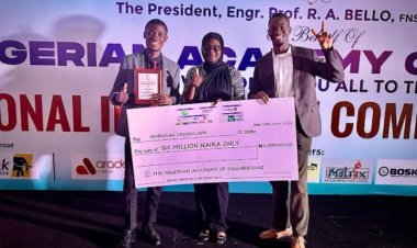 LAUTECH Emerges First Runner-Up at Nigerian Academy of Engineering National Innovation Competition