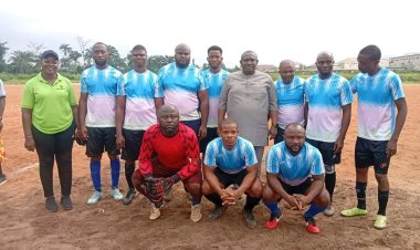 Environmental Sciences Retain Male Soccer Crown At NAU Staff Games