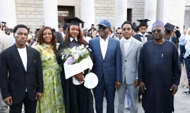 Governor Fintiri, Others Attend Wike's Daughter's Graduation