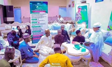 NUBASS Pays Courtesy Visit To Bauchi State First Lady, Presents NDTI Vision