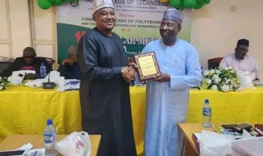 Federal Polytechnic Bauchi Receives Cisco Excellence In Skills Development, ICT, Award