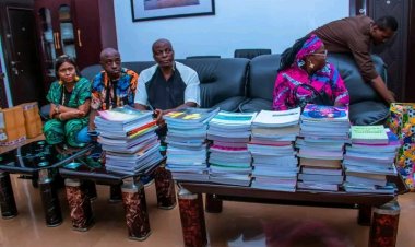 COOU Economics Department Donates Academic Books Ahead Of Accreditation Exercise