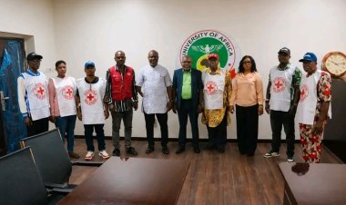 UAT Red Cross Seeks Partnership With University of Africa Toru Orua