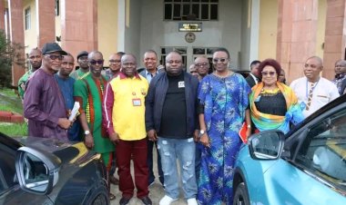 UNIUYO Vice-Chancellor Hands Over 10 Official Vehicles to Principal Officers, Senior Staff