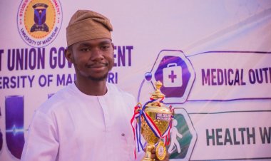 Championship Secured! Allied Health Wins as SUG President Aliyu Idriss Dakasku & SUG Health Minister Pius Iliya Simon Champion Student Health & Unity