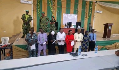 Acting Rector Charges New SSANIP Executives as Federal Polytechnic Ayede Elects New Officers