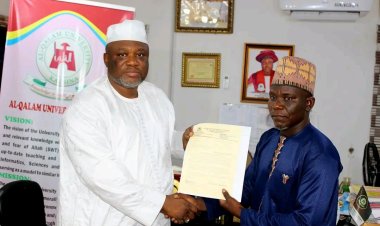 Al-Qalam University Promotes Two Academics To The Rank Of Reader