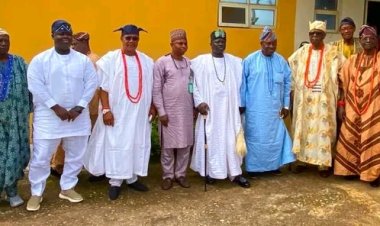HRM Oba Mufutau Gbadamosi Esuwoye II Leads Olofa-in-Council on Courtesy Visit to University of Offa Ahead of Chancellor's Investiture, Maiden Convocation