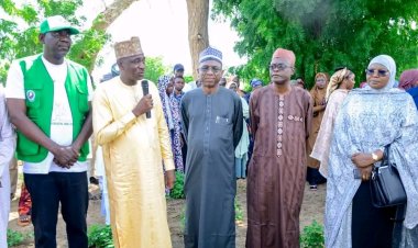 UNIMAID Receives Tree Seedlings From Great Green Wall Agency, Holds Planting Ceremony At Botanical Garden