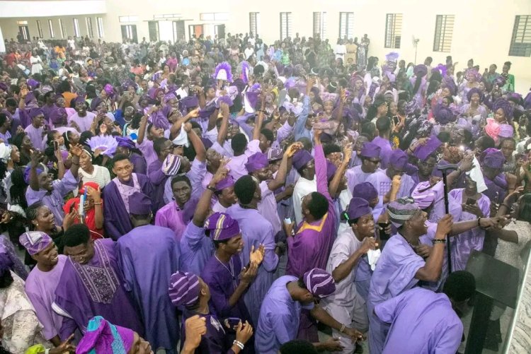McPherson University Final Year Students Hold Thanksgiving Service