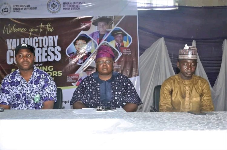 ASUU FUTMINNA Honours Five Retiring Professors at Valedictory Congress
