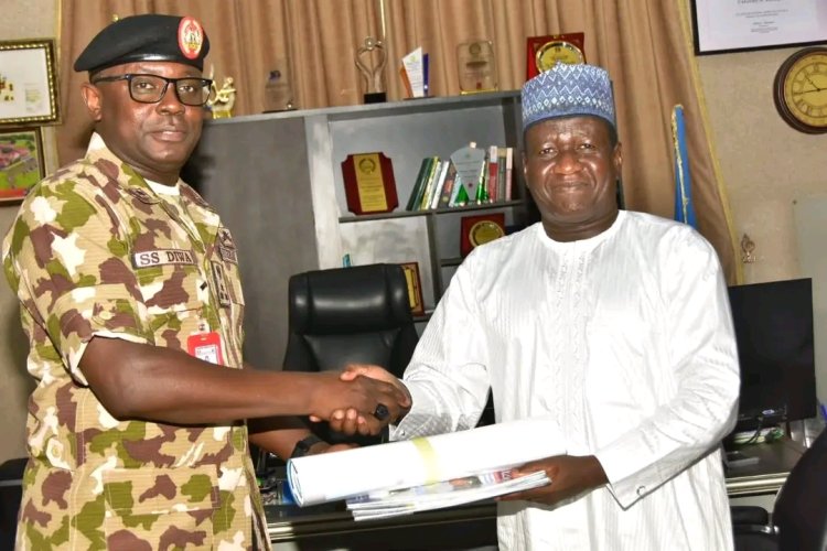 UNIMAID VC Receives Acting GOC 7 Division, Reaffirms Commitment to Strategic Collaboration